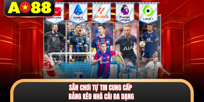 Sân chơi tự tin cung cấp bảng kèo nhà cái đa dạng