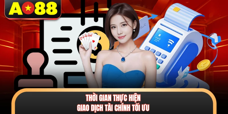 Thời gian thực hiện giao dịch tài chính tối ưu