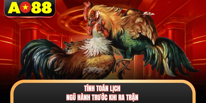 Tính toán lịch ngũ hành trước khi ra trận